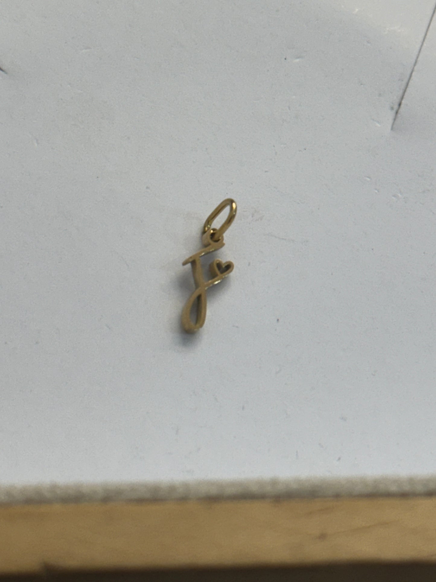 F letter charm