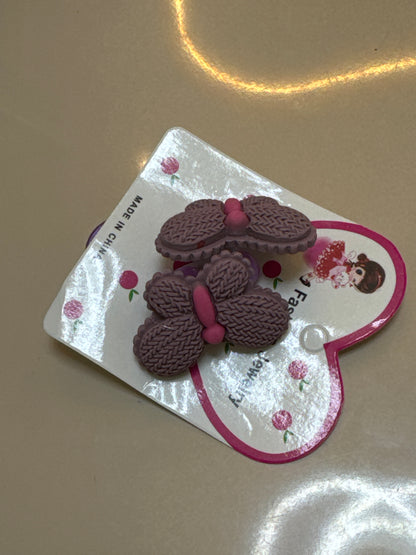 Buttterfly hair bun