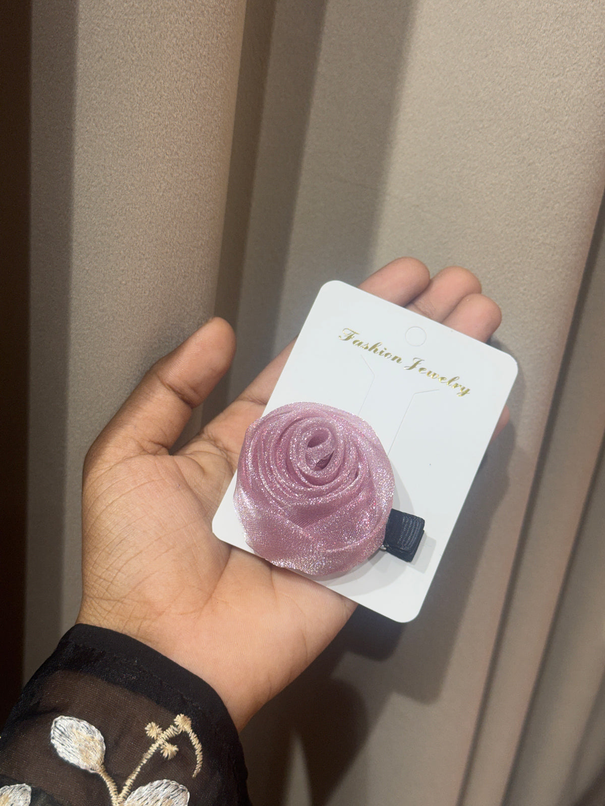 Rose hair accessories
