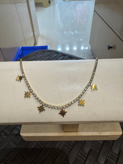 Star Tennis Bracelet – Gold