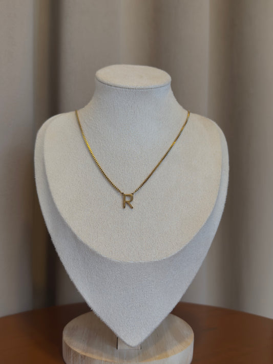 Alphabet chain necklace