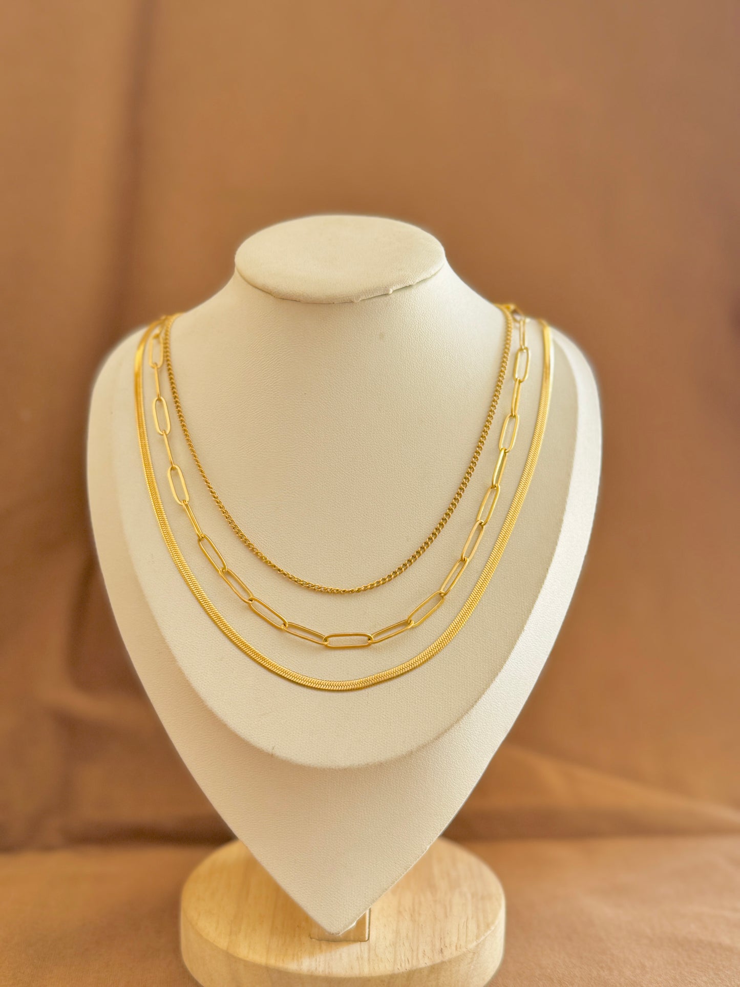 Triple Layered Necklace
