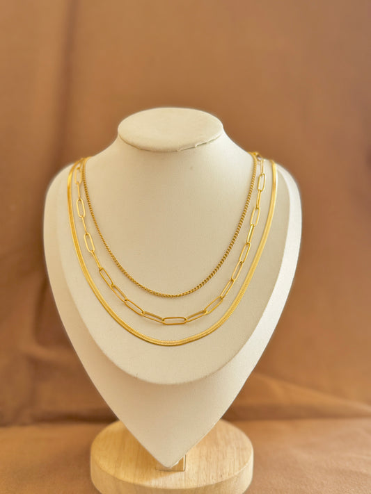 Triple Layered Necklace