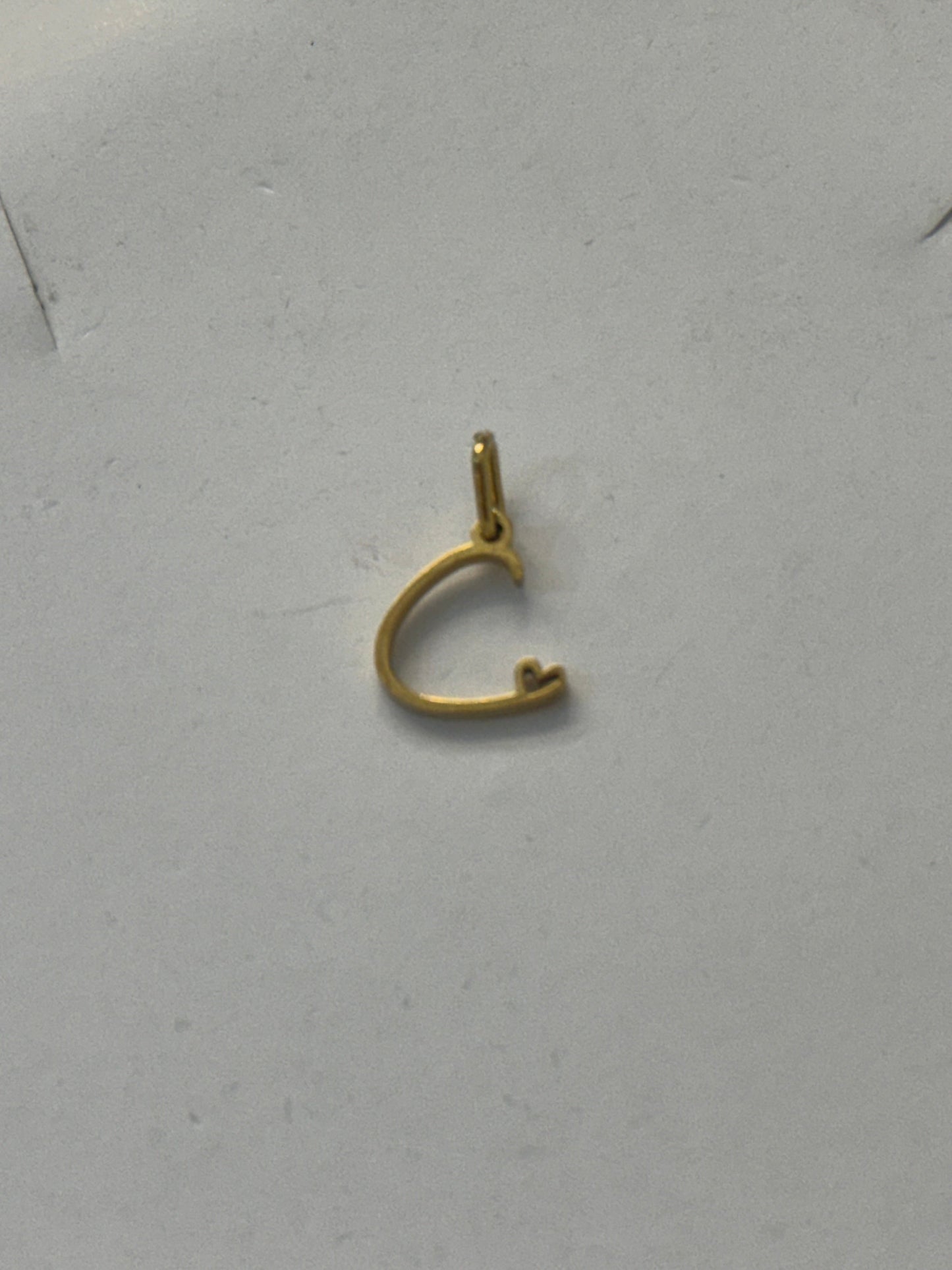 C letter charm