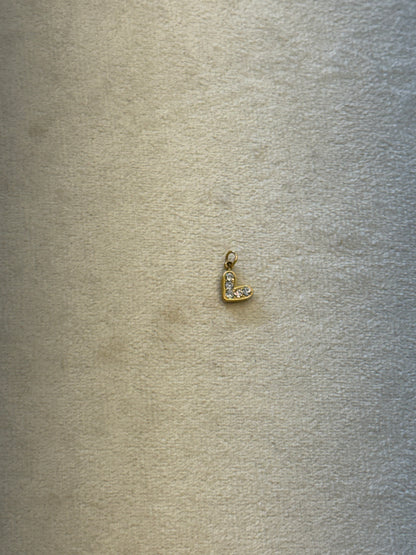 Mini heart charm
