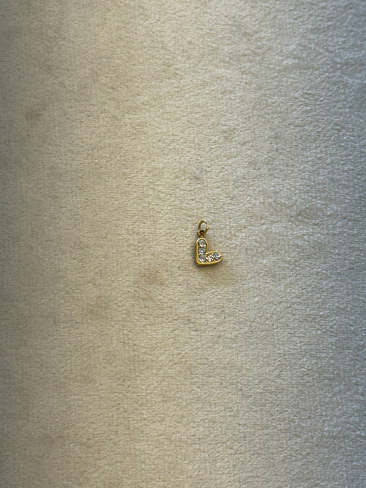Mini heart charm
