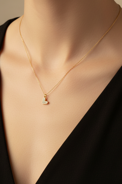 Mini heart charm