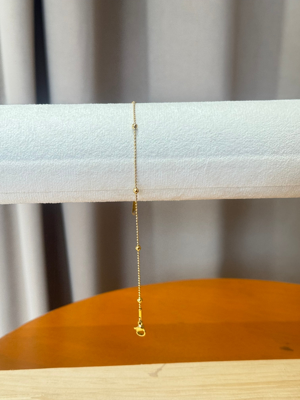 Golden beads bracelet