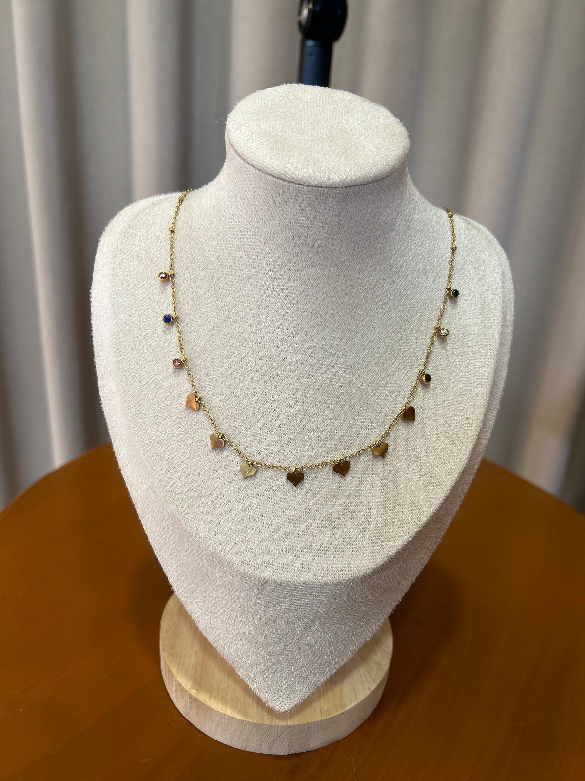 Love charm necklace