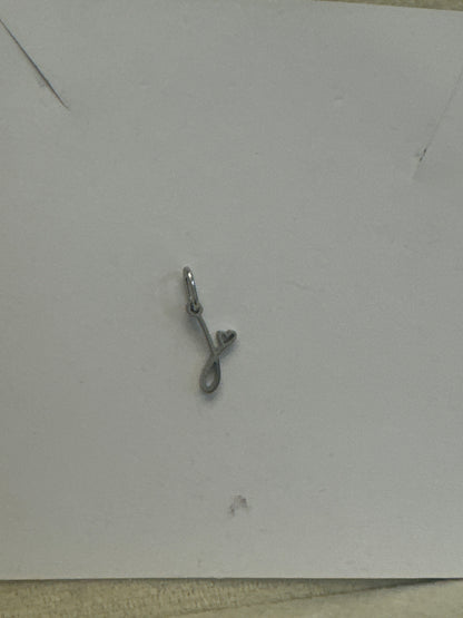 J letter charm
