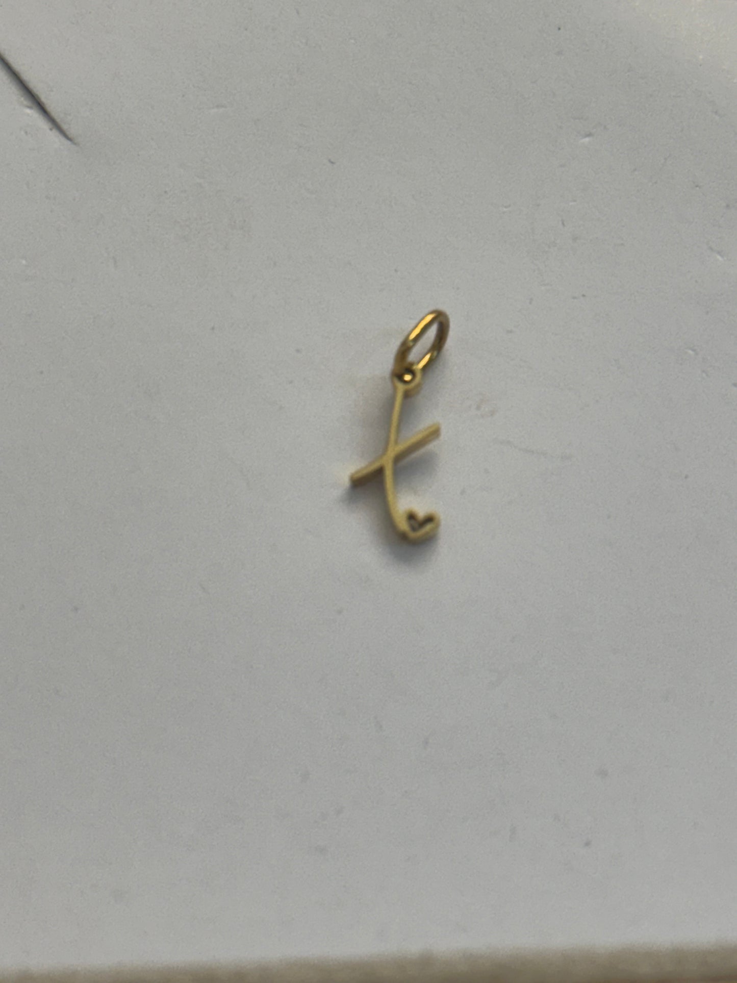 Letter charm