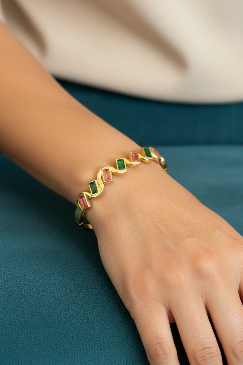 Baby size Golden rectangle bangle
