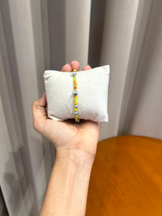 Rainbow beads bracelet