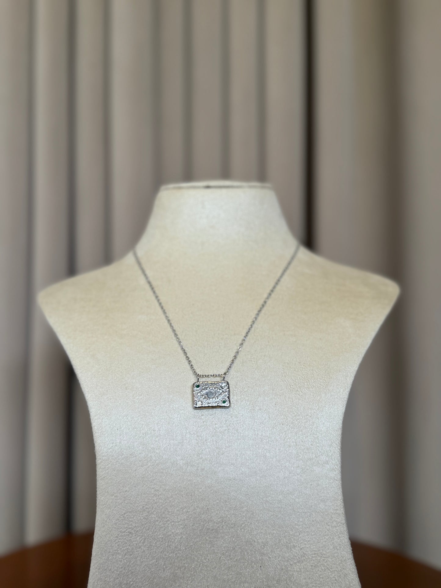 Evil eye Necklace - Silver