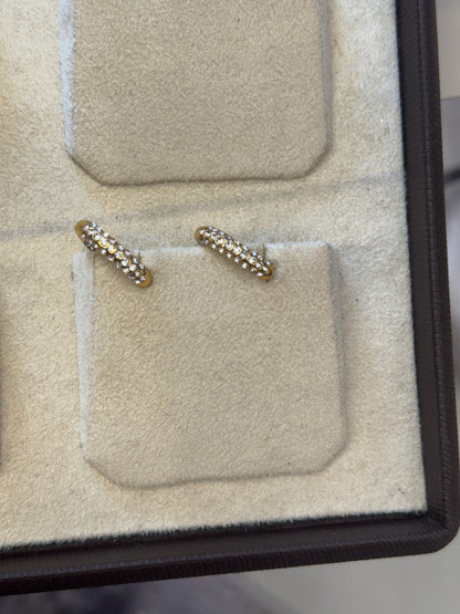 Double side stone ring