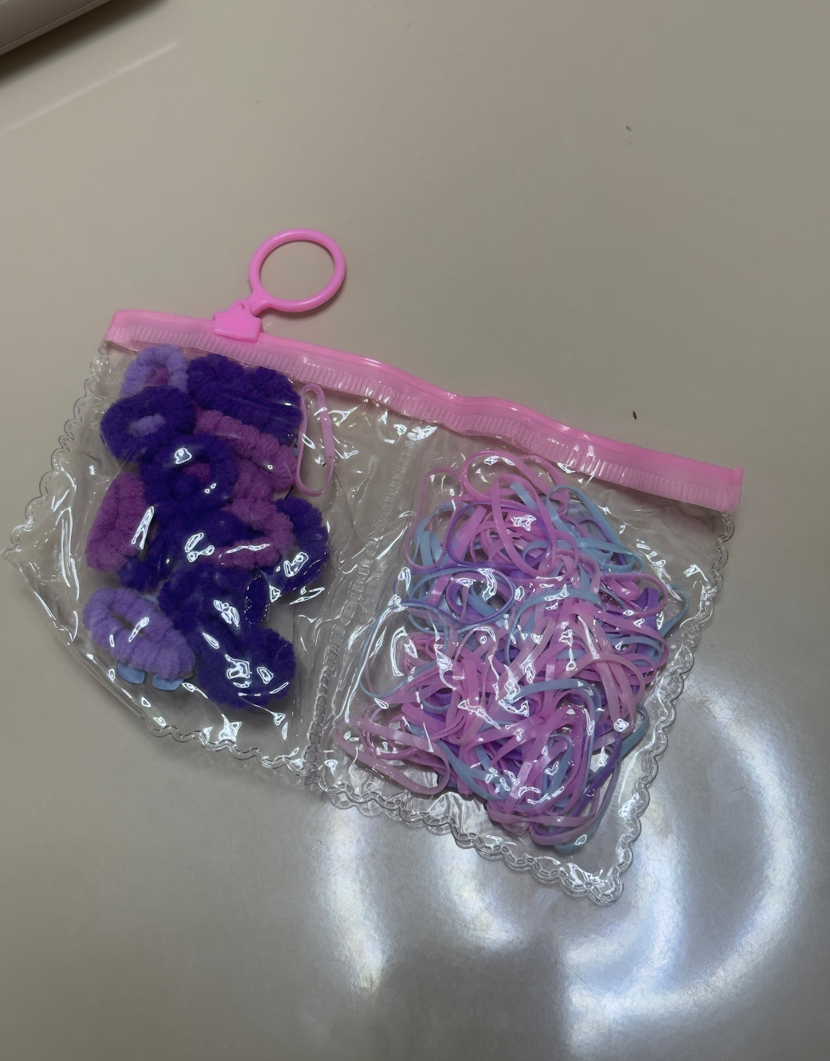 Violet & purple colour hair accessories