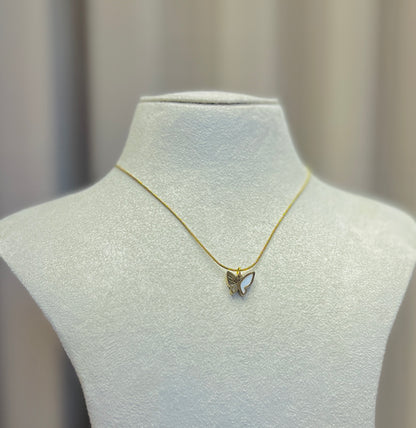 Reversible butterfly Necklace