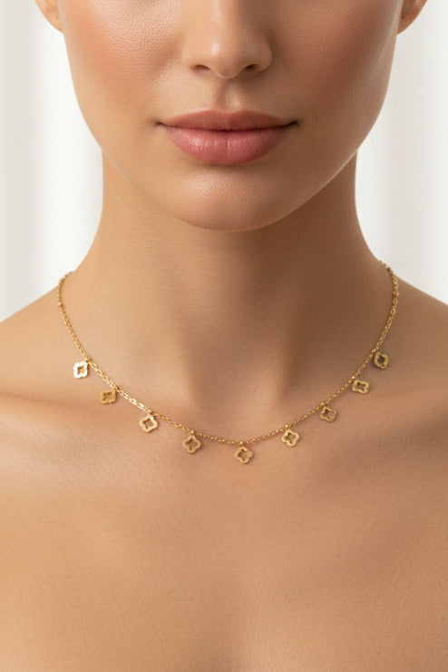 Clover necklace