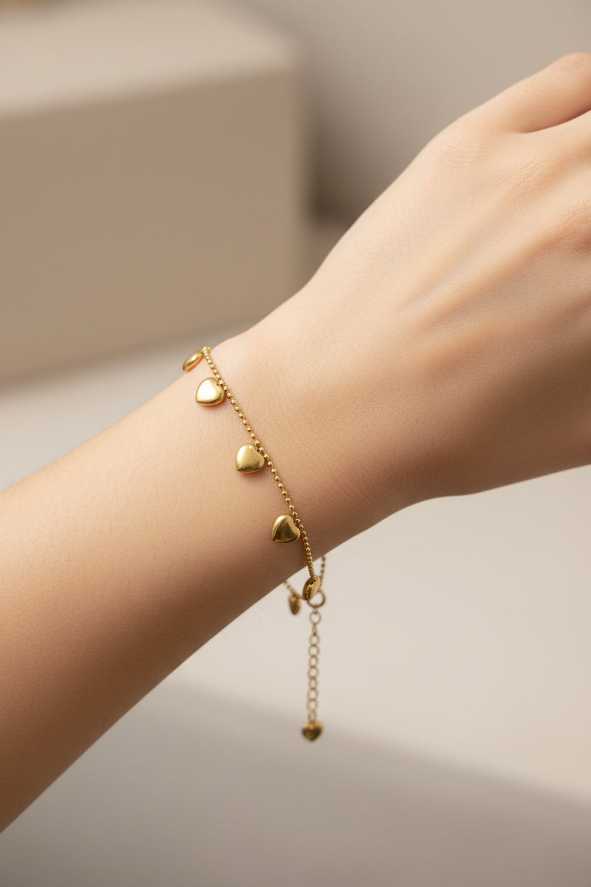 Love charm bracelet