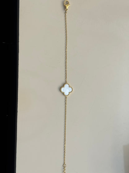 White clover bracelet
