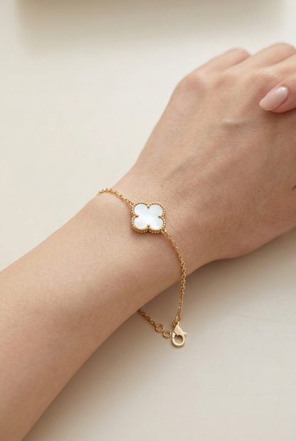 White clover bracelet