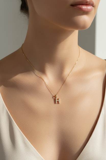 H letter pendant