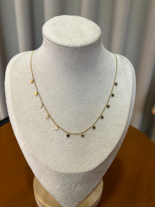 Star charm necklace