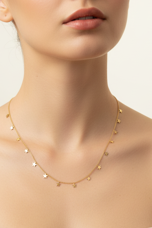 Star charm necklace