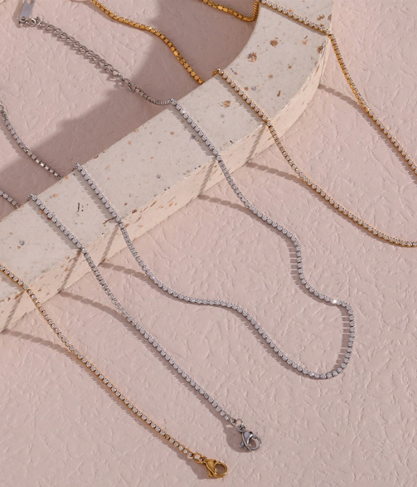 Tennis Necklce