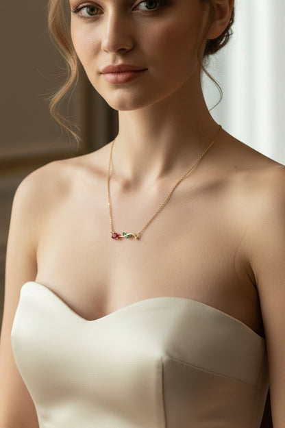 Tulip necklace