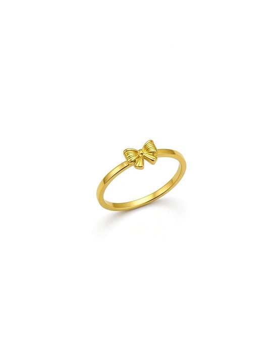 Bow Stackable ring