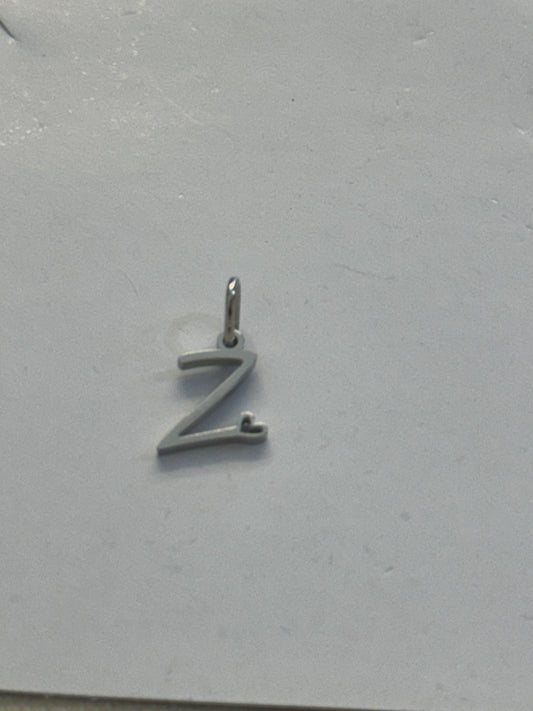 Z letter charm