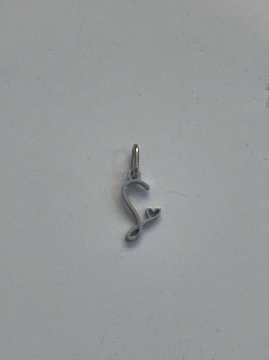 S letter charm