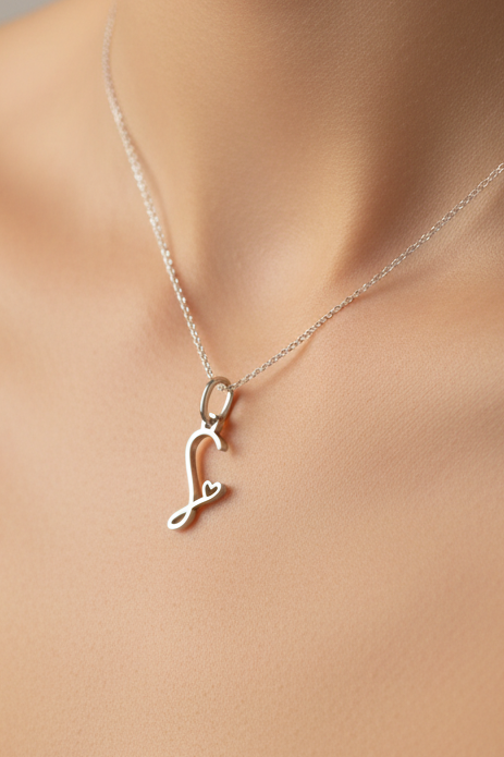 S letter charm