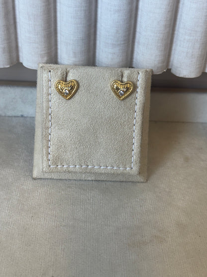 Heart earring