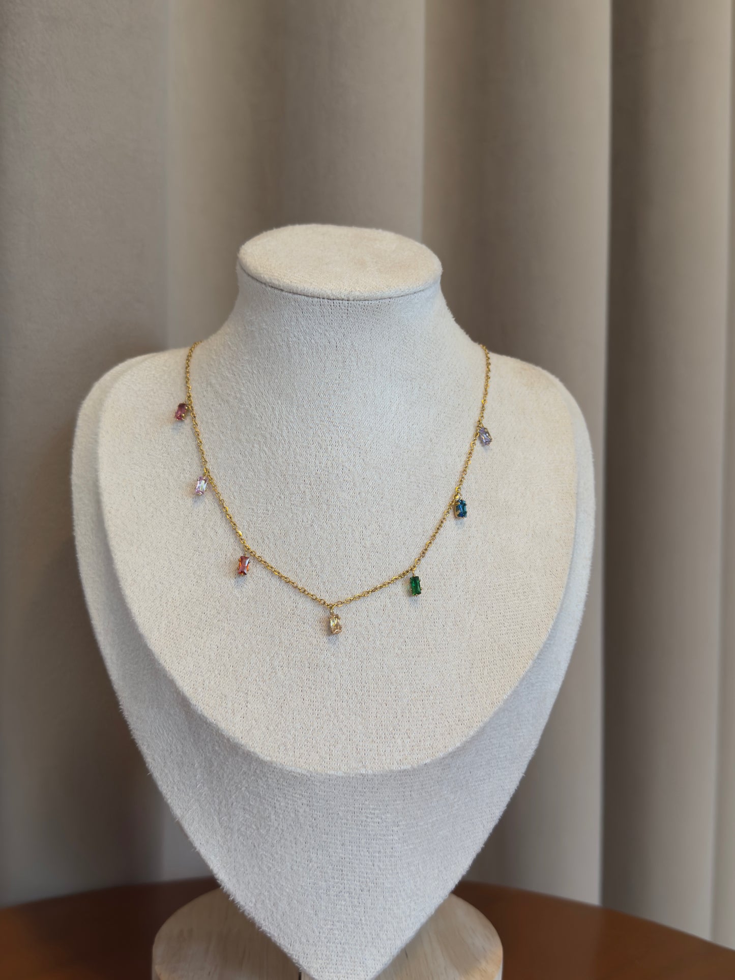 Confetti Crystal Necklace