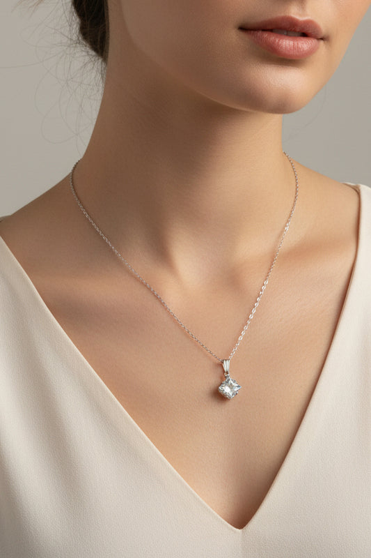 Silver necklace