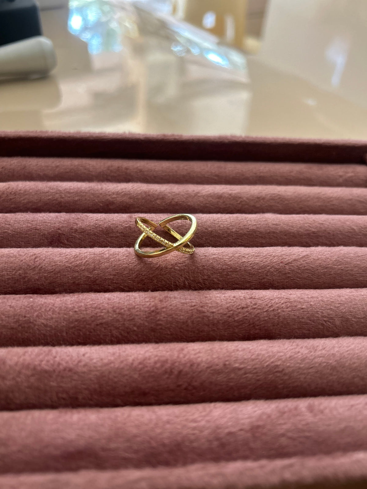 X ring gold