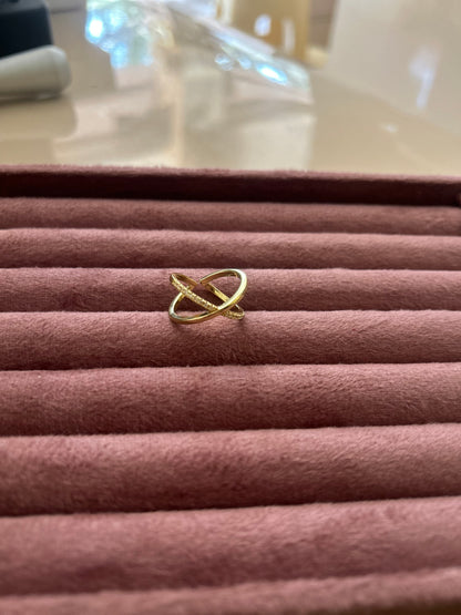 X ring gold
