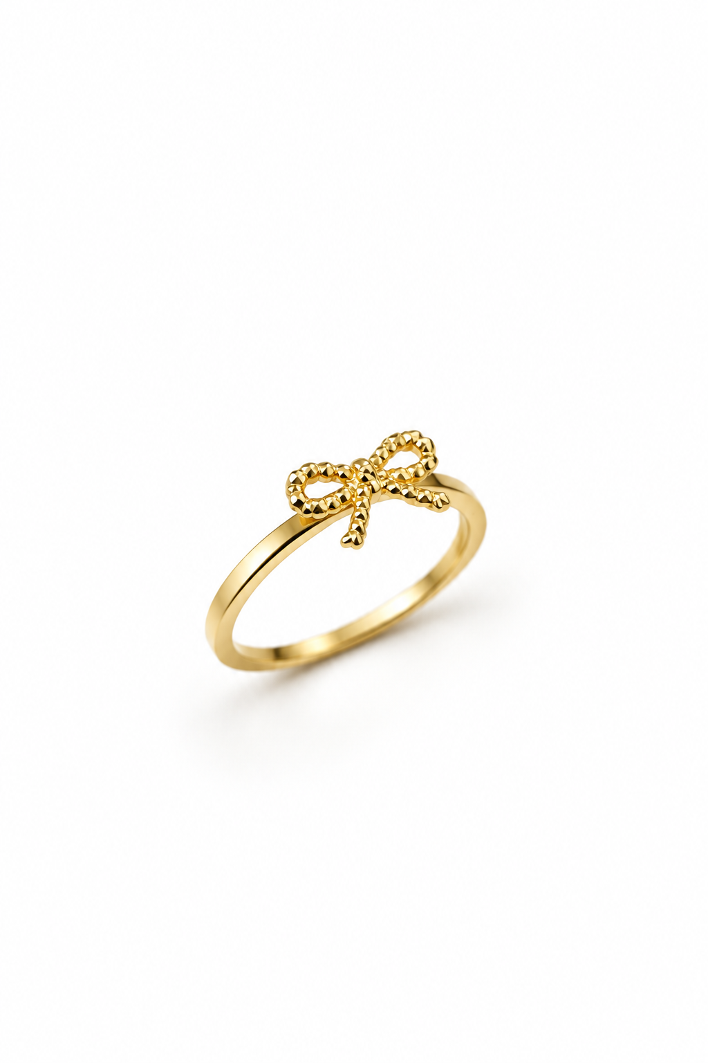 Bow Stackable ring