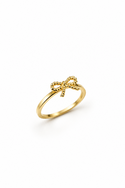 Bow Stackable ring