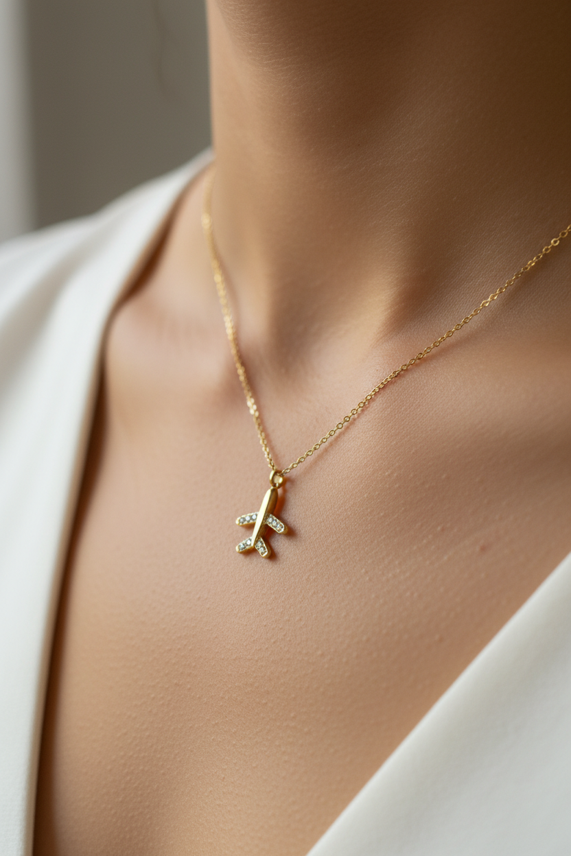 Airplane charm