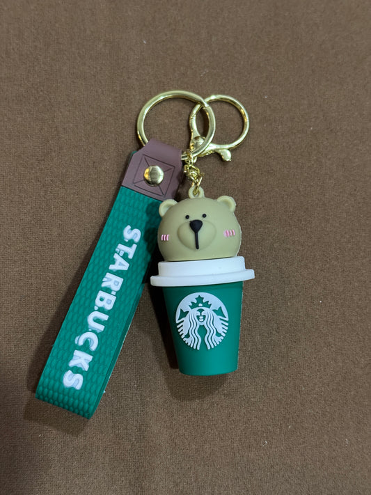 Starbucks Bear Cup Bag Charm/Keychain