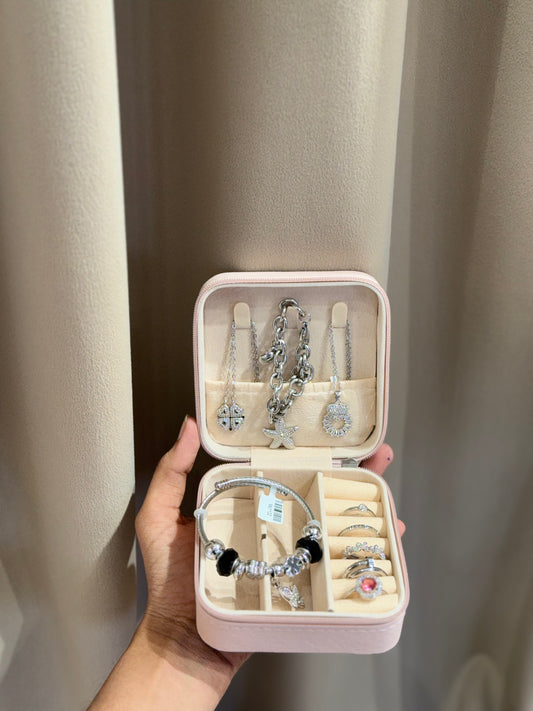 Silver jewelers gift box