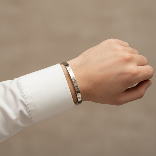 I’ve luxe silver Kada