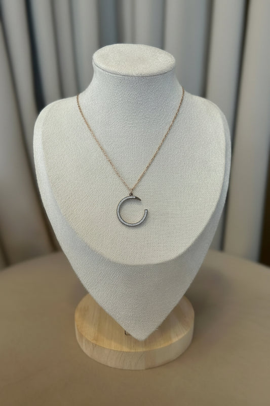 Rosé Glow Rose gold necklace