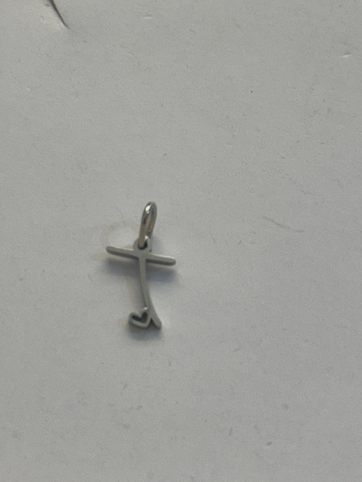 T letter charm