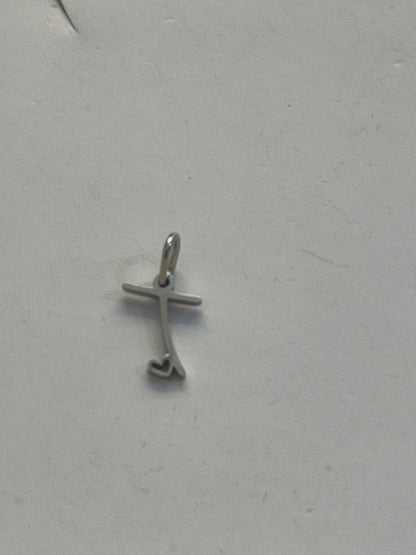 T letter charm