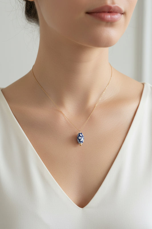 Blue Blossom pendant