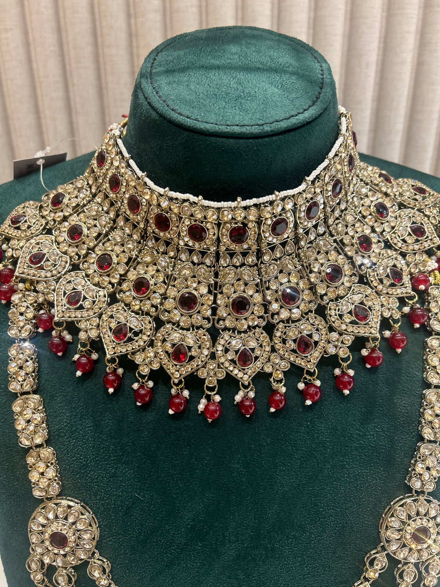 Rental jewellery Full Set Red